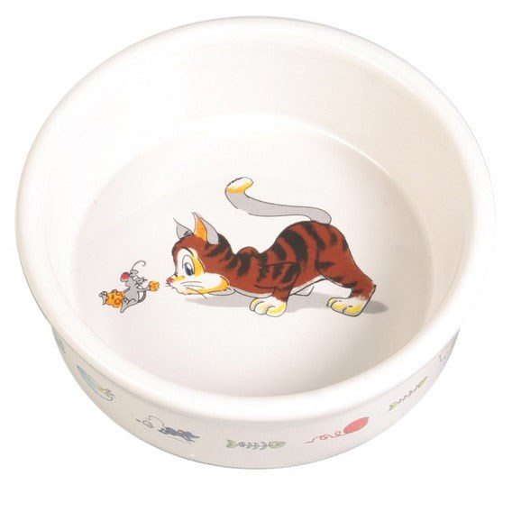 Obrázok pre TRIXIE Porcelánová miska pro kočky 0,2 l/11 cm