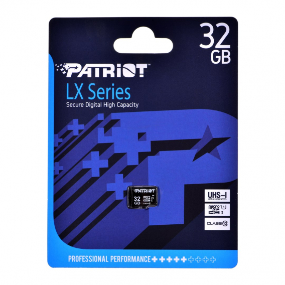 Obrázok pre Patriot Memory PSF32GMDC10 paměťová karta 32 GB MicroSDHC UHS-I Třída 10