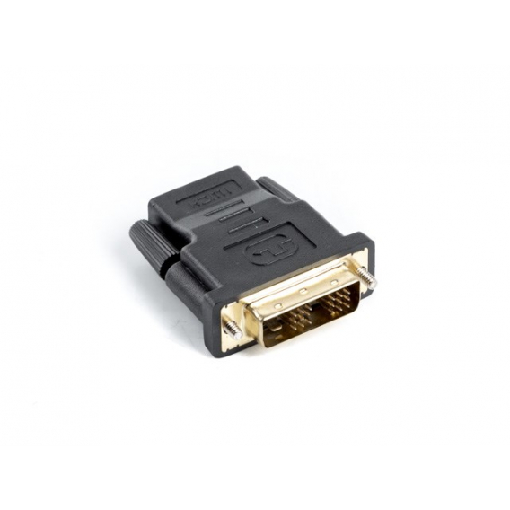 Obrázok pre Lanberg AD-0013-BK kabelová redukce HDMI DVI-D 18+1 Single Link Černá