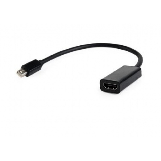 Obrázok pre Gembird A-MDPM-HDMIF-02 adaptér k video kabelům Mini DisplayPort HDMI Typ A (standardní) Černá