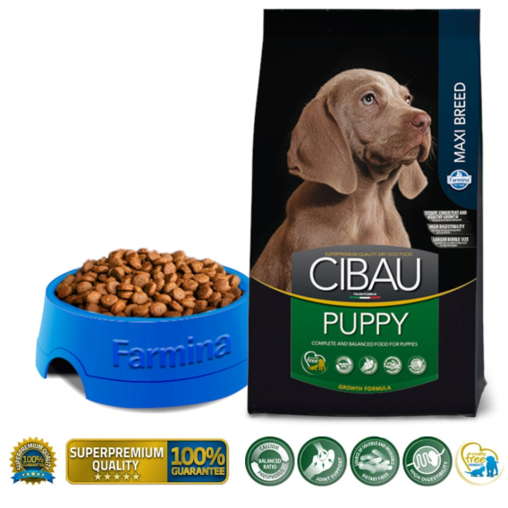 Obrázok pre FARMINA Cibau Puppy Maxi – suché krmivo pro štěňata – 12 kg + 2 kg
