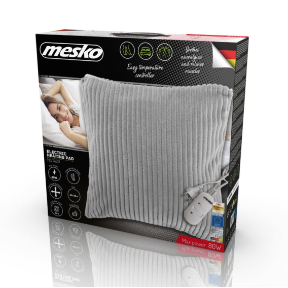 Obrázok pre Mesko MS 7429 elektrický polštář 45 W šedý