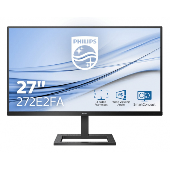 Obrázok pre Philips 272E2FA/00 plochý počítačový monitor 68,6 cm (27") 1920 x 1080 px Full HD LCD Černá