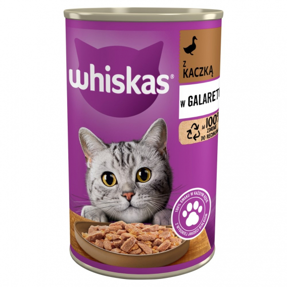 Obrázok pre ‎Whiskas 5900951017506 šťavnaté krmivo pro kočky 400 g