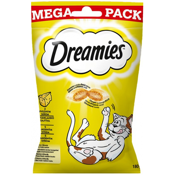 Obrázok pre DREAMIES with cheese - pamlsek pro kočky - 180 g