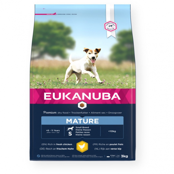 Obrázok pre Eukanuba MATURE 3 kg Dospělý Kuřecí maso