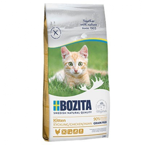 Obrázok pre Bozita - Kitten Grain free Chicken 2 kg