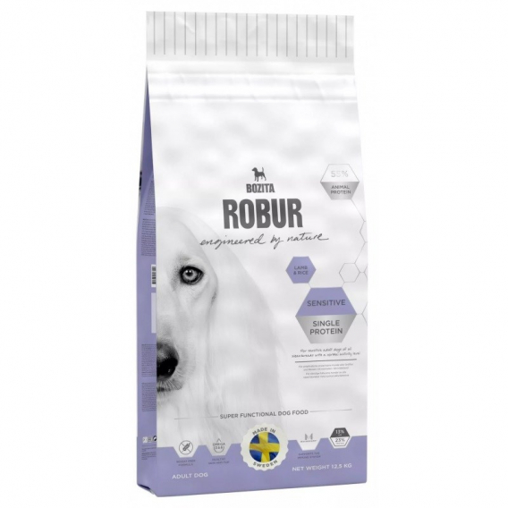 Obrázok pre BOZITA Robur Sensitive Single Protein Lamb and Rice - suché krmivo pro psy - 3kg