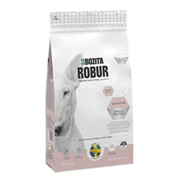 Obrázok pre BOZITA Robur Sensitive Single Protein Salmon and Rice - suché krmivo pro psy - 3kg