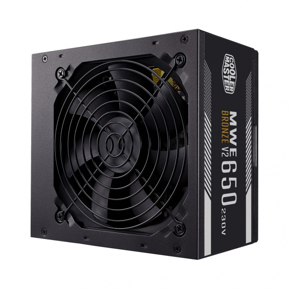 Obrázok pre Cooler Master MWE 650 Bronze 230V V2 napájecí zdroj 650 W 24-pin ATX ATX Černá