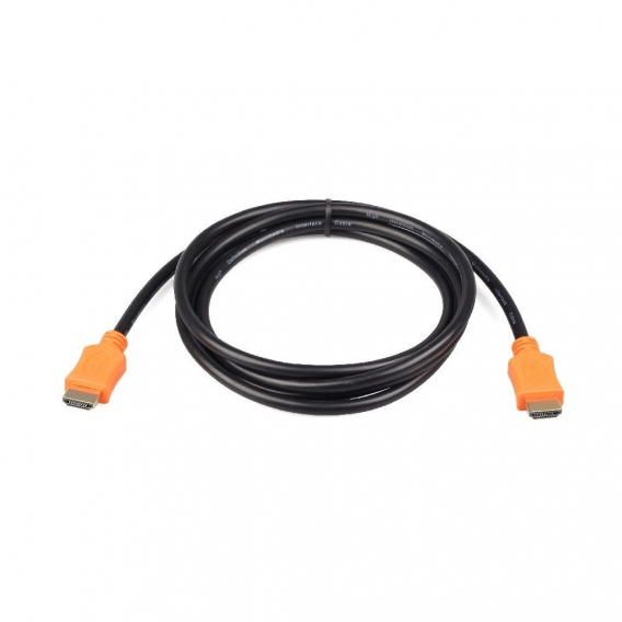 Obrázok pre Gembird CC-HDMI4L-10 HDMI kabel 3 m HDMI Typ A (standardní) Černá, Oranžová