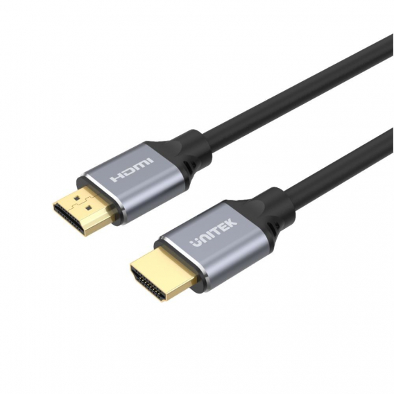 Obrázok pre UNITEK C138W HDMI kabel 2 m HDMI Typ A (standardní) Černá, Šedá