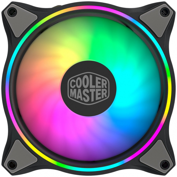 Obrázok pre Cooler Master MasterFan MF120 Halo 3in1 Počítačová skříň Ventilátor 12 cm Černá, Šedá