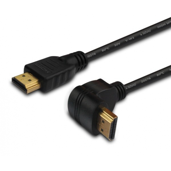 Obrázok pre Savio CL-04 HDMI kabel 1,5 m HDMI Typ A (standardní) Černá