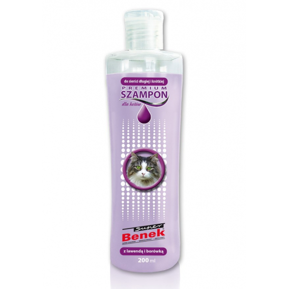 Obrázok pre Certech Šampon s levandulí a borůvkami pro kočky Premium 200 ml