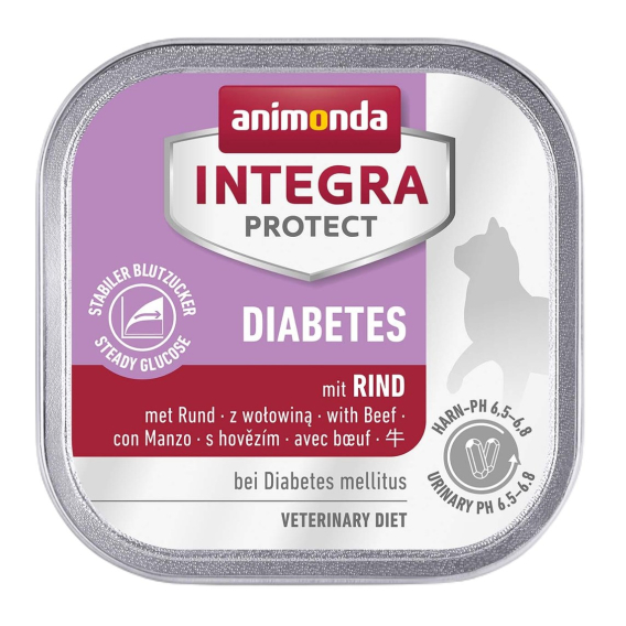 Obrázok pre ANIMONDA Integra Protect Diabetes Beef - mokré krmivo pro kočky - 100g