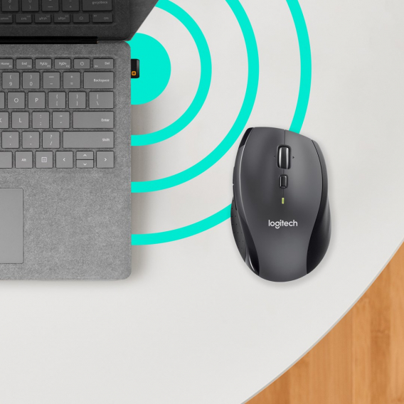 Obrázok pre Logitech Customizable Mouse M705 myš Kancelář Pro praváky RF bezdrátový Optický 1000 DPI