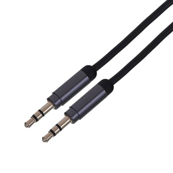 Obrázok pre Gembird 1.2m, 3.5mm/3.5mm, M/M audio kabel 1,2 m Černá