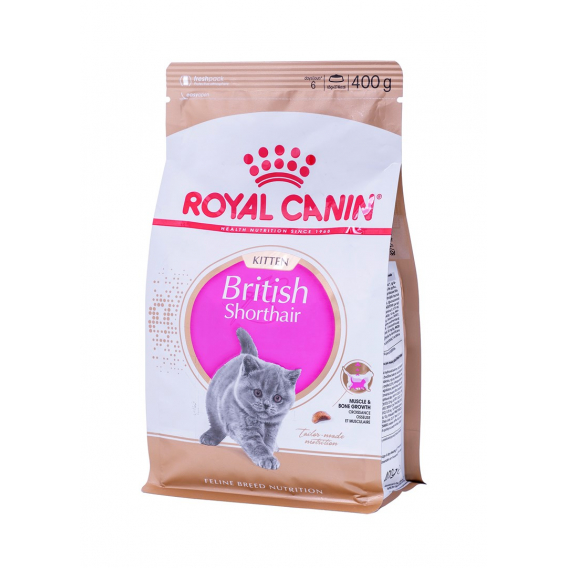 Obrázok pre ROYAL CANIN British Shorthair Kitten - suché krmivo pro kočky - 400g