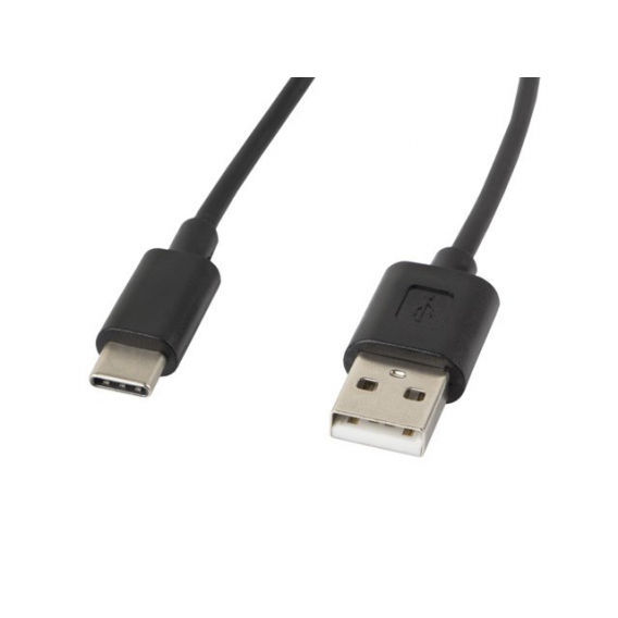 Obrázok pre Lanberg CA-USBO-10CC-0018-BK USB kabel USB 2.0 1,8 m USB A USB C Černá