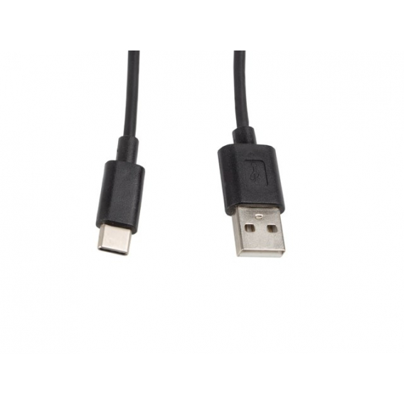 Obrázok pre LANBERG KABEL USB 2.0 TYP-C(M)-AM 1M, ČERNÝ