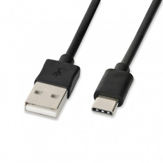 Obrázok pre iBox IKUMTC USB kabel 1 m USB 3.2 Gen 1 (3.1 Gen 1) USB A USB C Černá