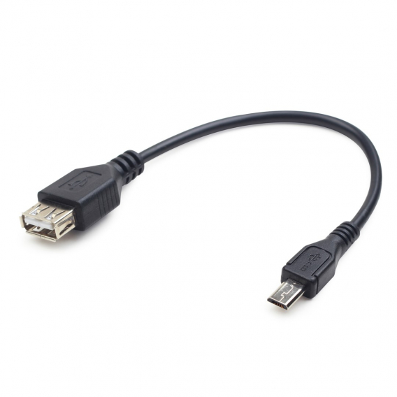 Obrázok pre Gembird USB A - Micro-USB B, 0.15m USB kabel 0,15 m USB 2.0 Černá