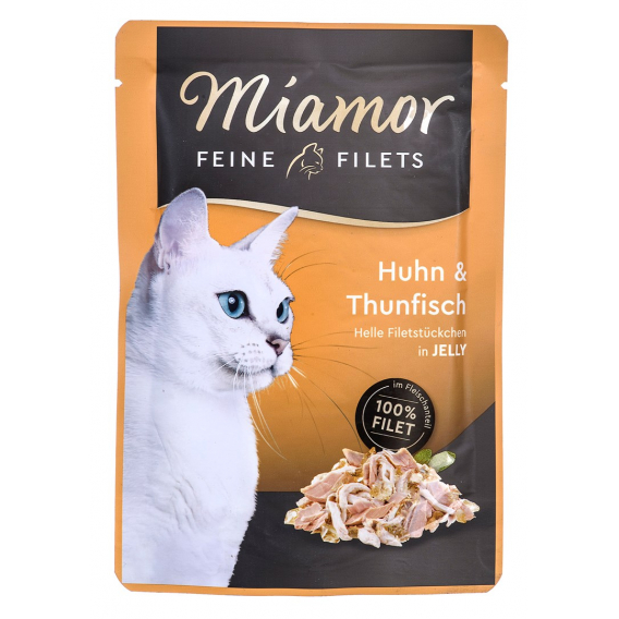 Obrázok pre Miamor šťavnaté krmivo pro kočky Kuře s tuňákem 100 g