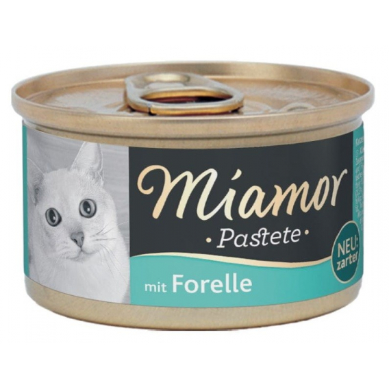 Obrázok pre MIAMOR Pastete Trout - mokré krmivo pro kočky - 85g