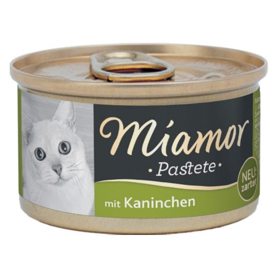 Obrázok pre MIAMOR Pastete Rabbit - mokré krmivo pro kočky - 85g
