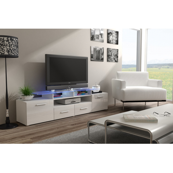 Obrázok pre Cama EVORA BI/BI televizní stolek/nábytek k multimediálnímu vybavení 2 zásuvka/zásuvek