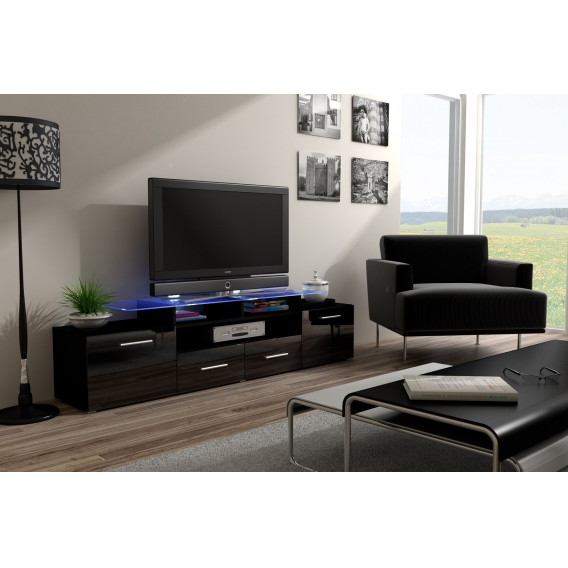 Obrázok pre Cama EVORA CZ/CZ televizní stolek/nábytek k multimediálnímu vybavení 2 zásuvka/zásuvek