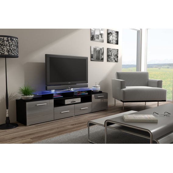 Obrázok pre Cama EVORA CZ/SZ televizní stolek/nábytek k multimediálnímu vybavení 2 zásuvka/zásuvek