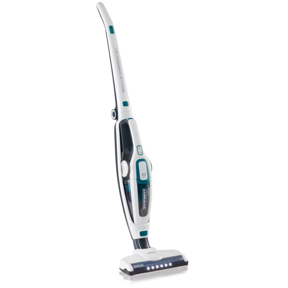 Obrázok pre Leifheit PowerVac 2in1 2-in-1 stick vacuum Baterie Suchý Cyklónový Bezsáčkové Černá, Modrá, Bílá