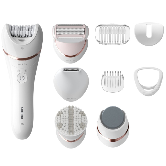 Obrázok pre Philips Epilator Series 8000 BRE740/10 Epilátor pro mokré a suché holení