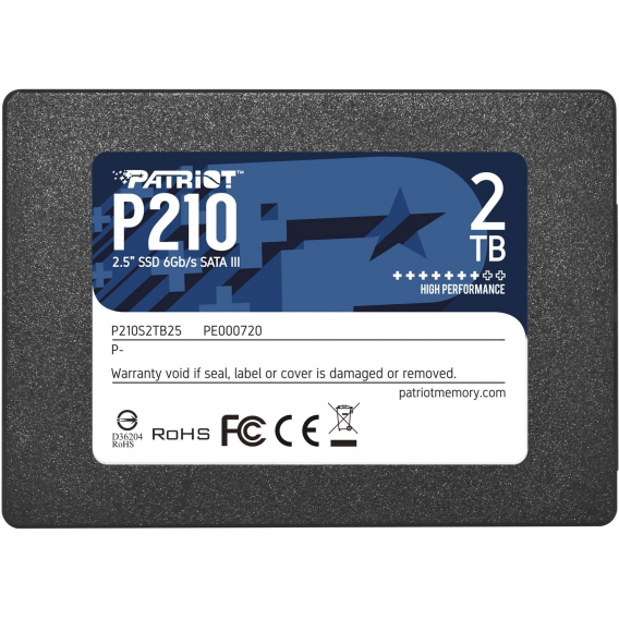 Obrázok pre Patriot Memory P210 2.5" 2000 GB Serial ATA III