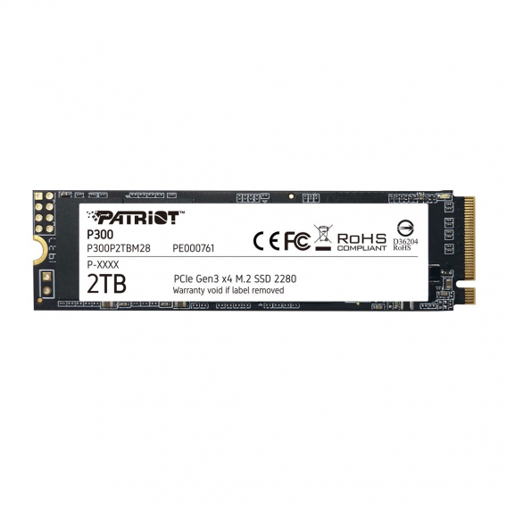 Obrázok pre Patriot Memory P300 M.2 2000 GB PCI Express 3.0 NVMe