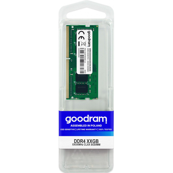 Obrázok pre Goodram GR3200S464L22/16G paměťový modul 16 GB 1 x 16 GB DDR4 3200 MHz