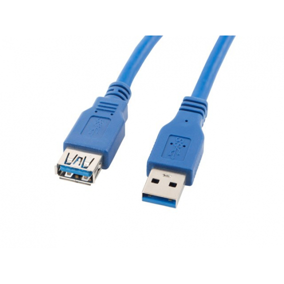 Obrázok pre Lanberg CA-US3E-10CC-0018-B USB kabel 1,8 m USB 3.0 USB A