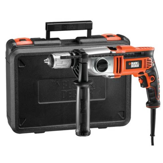 Obrázok pre 1100W 13mm BLACK+DECKER příklepová vrtačka
