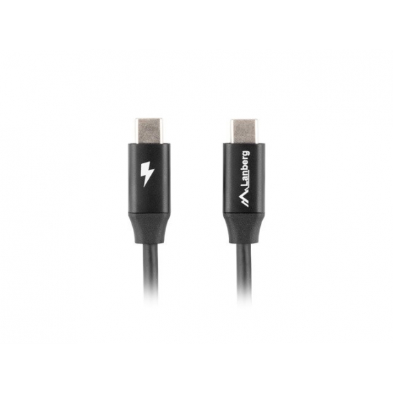 Obrázok pre LANBERG KABEL USB 2.0 USB-C M/M 1M QC 4.0