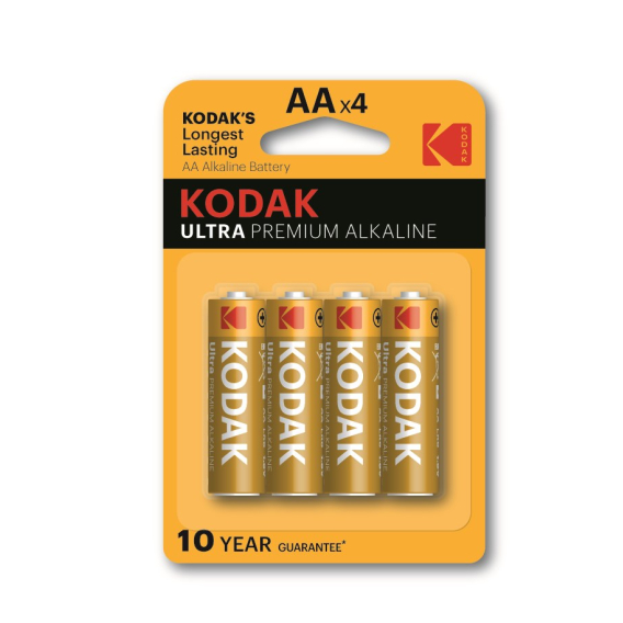Obrázok pre Kodak Ultra Premium Baterie na jedno použití AA Alkalický