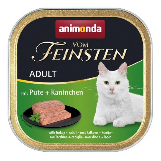 Obrázok pre animonda Vom Feinsten 4017721834421 šťavnaté krmivo pro kočky 100 g