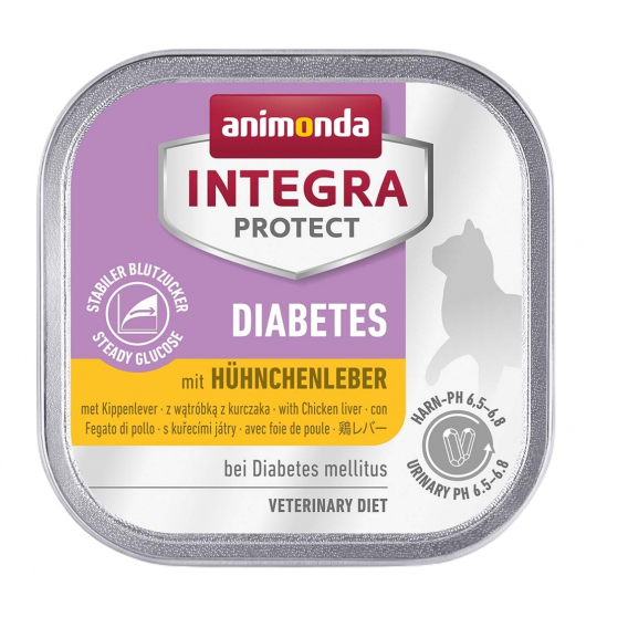 Obrázok pre ANIMONDA Integra Protect Diabetes Poultry liver - mokré krmivo pro kočky - 100g