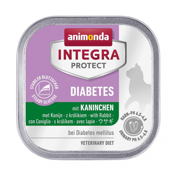 Obrázok pre ANIMONDA Integra Protect Diabetes Rabbit - mokré krmivo pro kočky - 100g