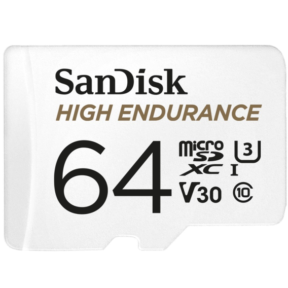 Obrázok pre SanDisk High Endurance paměťová karta 64 GB MicroSDXC UHS-I Třída 10