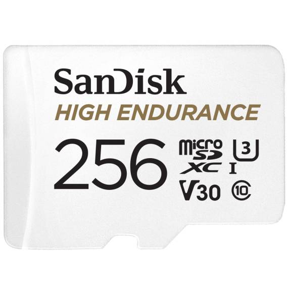 Obrázok pre SanDisk High Endurance 256 GB MicroSDXC UHS-I Třída 10