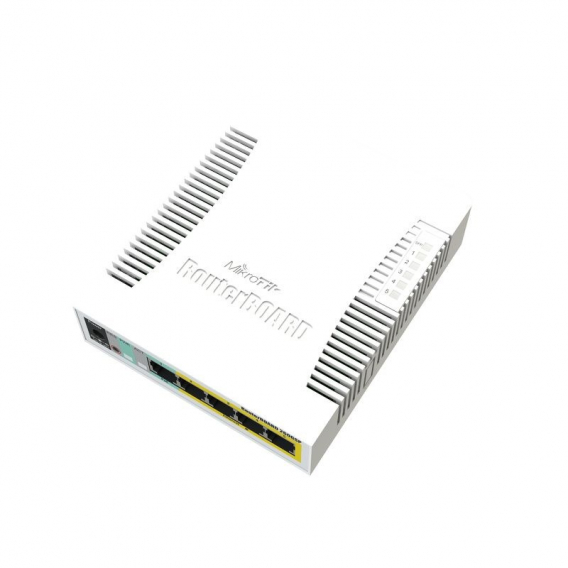 Obrázok pre Mikrotik RB260GSP síťový přepínač Řízený Gigabit Ethernet (10/100/1000) Podpora napájení po Ethernetu (PoE) Bílá