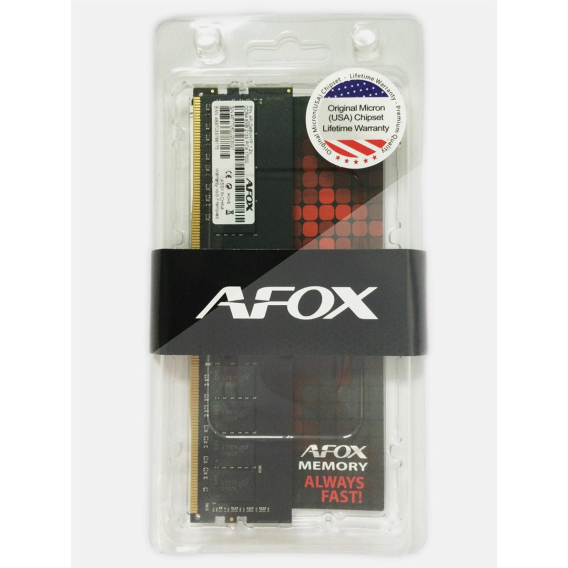 Obrázok pre AFOX DDR4 8GB 3200MHZ MICRON CHIP CL16 XMP2