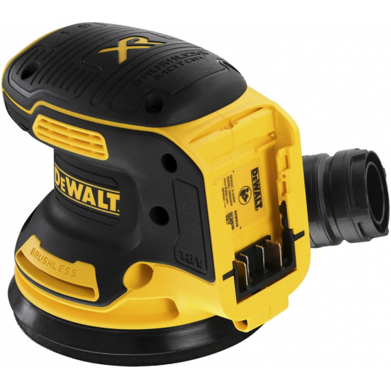 Obrázok pre DeWALT DCW210NT-XJ přenosná bruska Excentrická bruska 12000 ot/min Černá, Žlutá